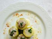 Courgettes farcies grecque sauce avgolemono citron